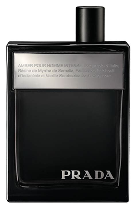 prada pour homme intense|prada amber intense.